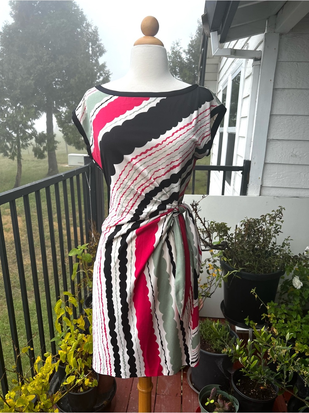 Diane von Furstenberg DVF DELLA Silk Dress, size 6